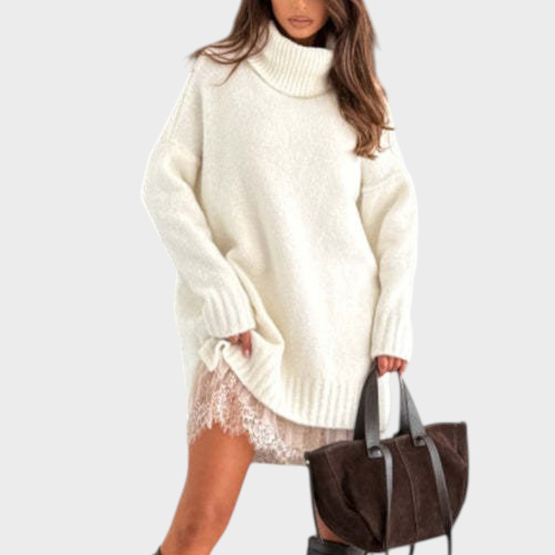 White Sweater and White Dress / 3XL