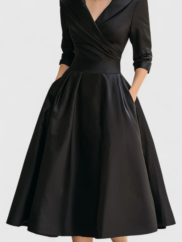 Zyrah | Elegant Midi Dress