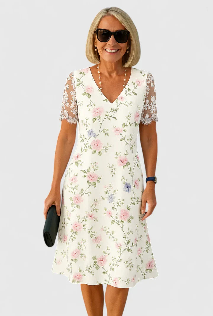 Brislyn | Elegant Midi Dress