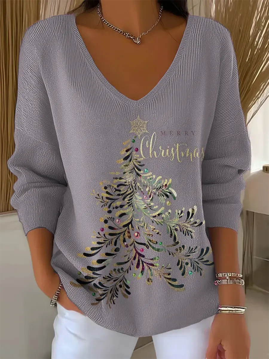 Gray Christmas Tree / 3XL